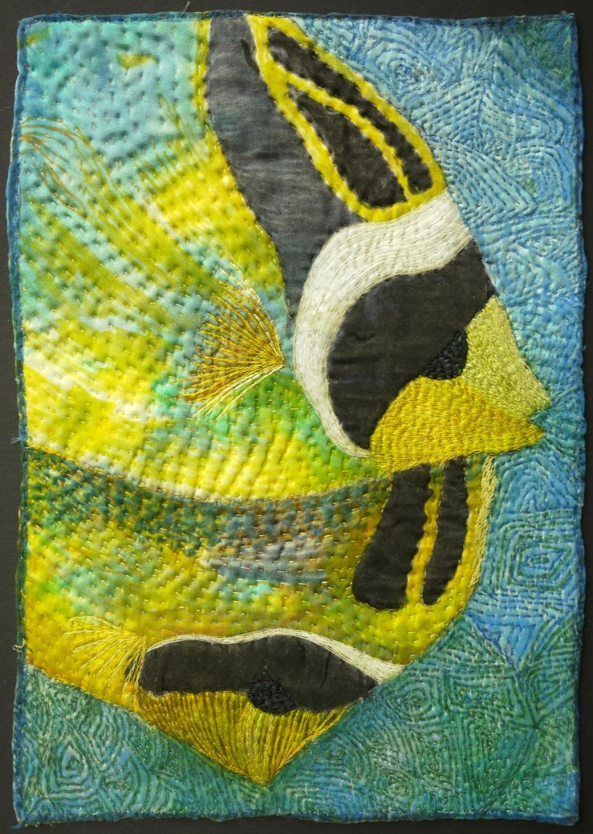 Butterfly fish 1 by Janet Bednarczyk